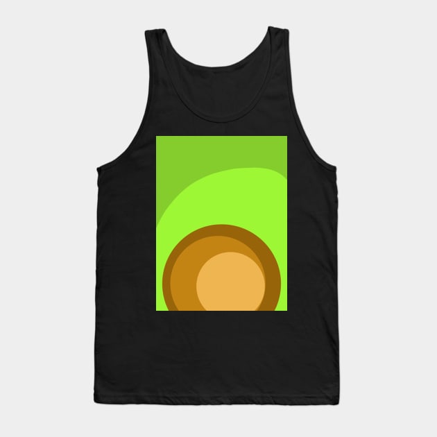 Just avocado Tank Top by ModManner